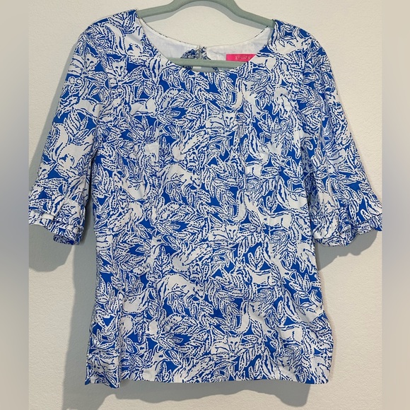 Lilly Pulitzer Fiesta Top - Picture 1 of 12